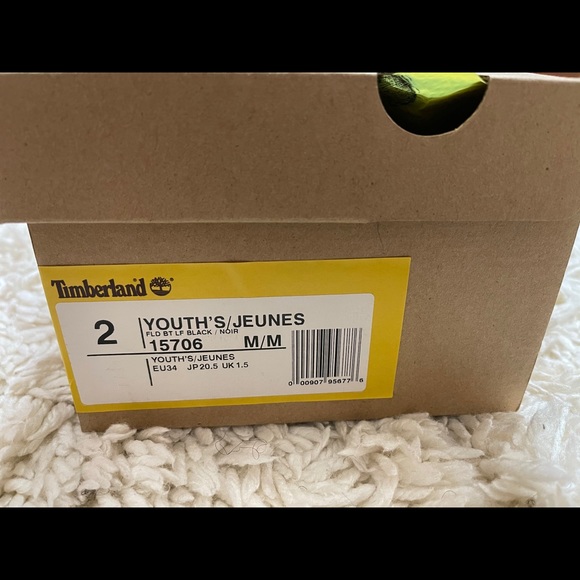 Children’s Timberland Field Boots Sz. 2 - Picture 7 of 10